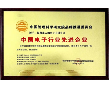 中国电子行业先进企业